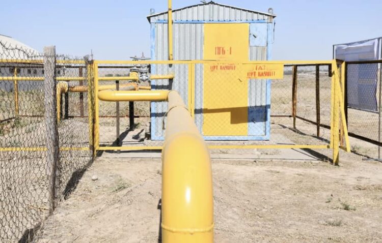 ТҮРКІСТАН: ОРДАБАСЫДА 2 АУЫЛҒА ГАЗ БЕРІЛДІ