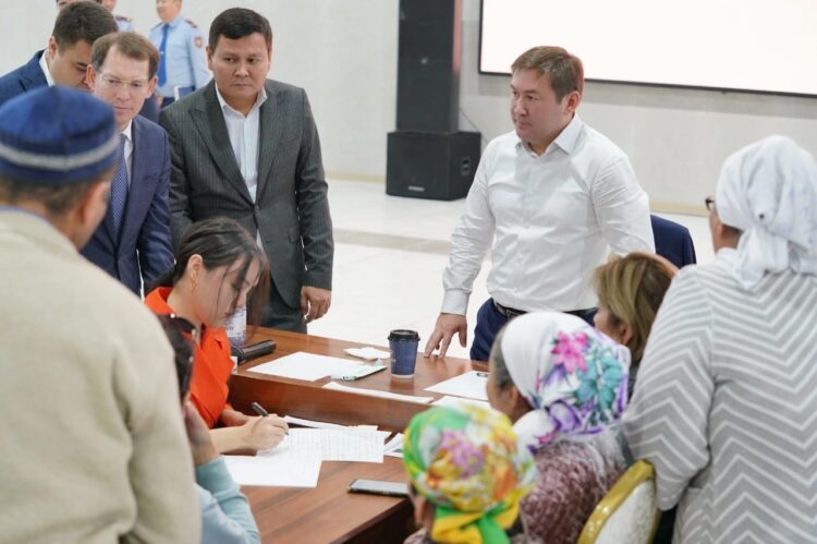 ҚАЛА БАСШЫСЫ КЕЗЕКТІ ЖЕКЕ ҚАБЫЛДАУЫН ӨТКІЗДІ