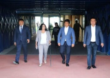 ПРЕДСЕДАТЕЛЬ КОМИТЕТА ДАЛ ПОЛОЖИТЕЛЬНУЮ ОЦЕНКУ СПОРТИВНЫМ ОБЪЕКТАМ ТУРКЕСТАНА