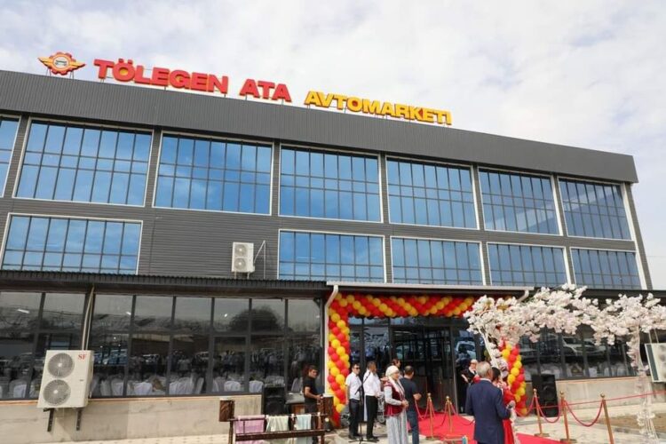 ТҮРКІСТАН: САРЫАҒАШТА 400 АДАМДЫ ЖҰМЫСПЕН ҚАМТИТЫН АВТОБӨЛШЕК САУДА ОРТАЛЫҒЫ АШЫЛДЫ