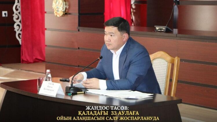 КЕНТАУДА 33 АУЛАҒА ОЙЫН АЛАҢШАСЫН САЛУ ЖОСПАРЛАНУДА