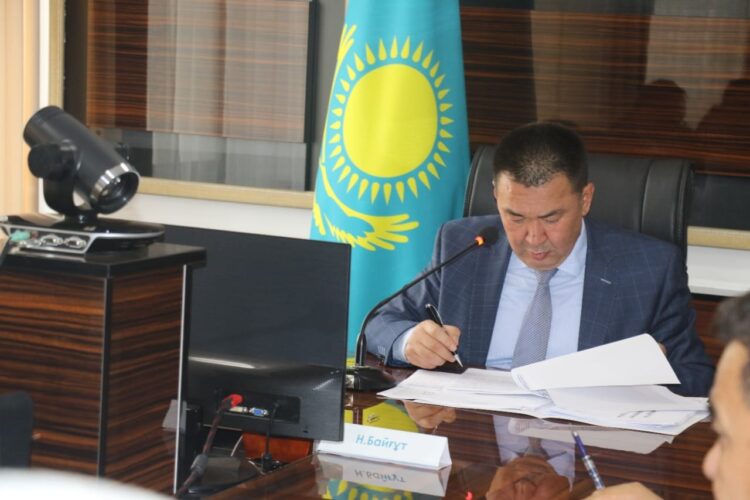 ТҮЛКІБАС АУДАНЫНЫҢ БАСШЫСЫ САЛЫҚ БЕРЕШЕКТЕРІН ӨНДІРУДІ ТАПСЫРДЫ