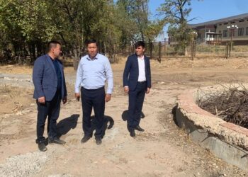 ТҮЛКІБАС: САСТӨБЕ КЕНТІНДЕГІ ОРТАЛЫҚ САЯБАҚ АЖАРЛАНА ТҮСЕДІ