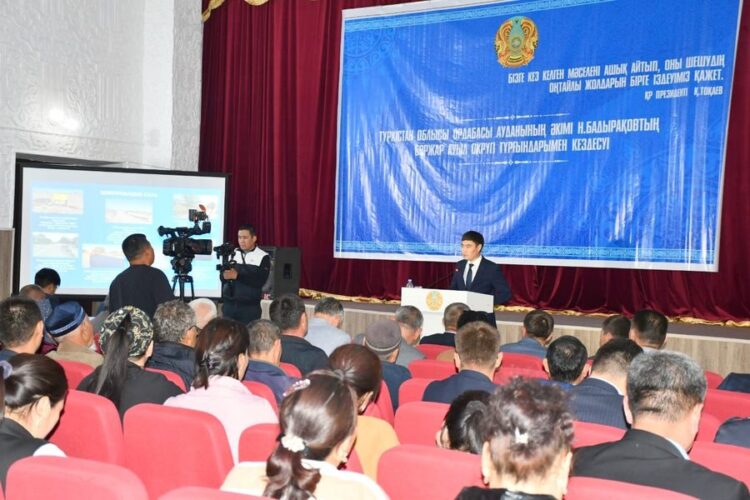 ОРДАБАСЫ: БӨРЖАР АУЫЛДЫҚ ОКРУГІНДЕГІ МӘСЕЛЕЛЕР РЕТ-РЕТІМЕН ШЕШІЛЕТІН БОЛАДЫ