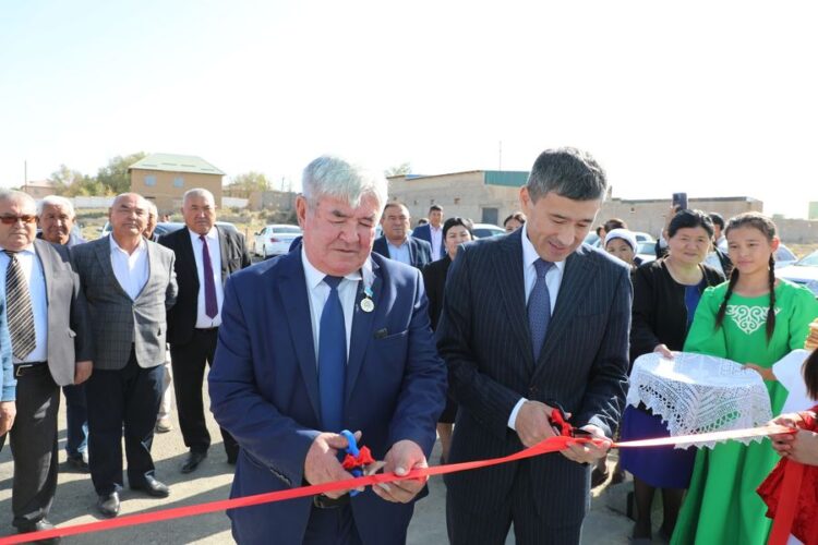 ҚАЗЫҒҰРТ: ДАРБАЗАДА ЗАМАНАУИ СПОРТ АЛАҢШАСЫ САЛЫНДЫ