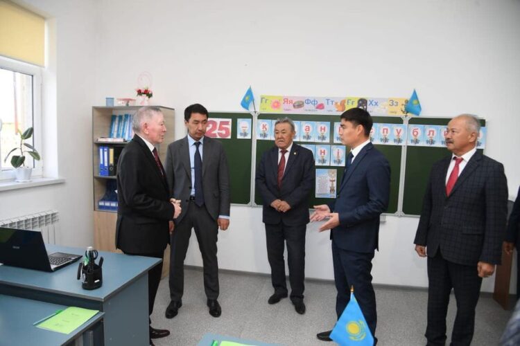 ТУРКЕСТАН: В ОРДАБАСИНСКОМ РАЙОНЕ ОТКРЫЛАСЬ НОВАЯ ШКОЛА