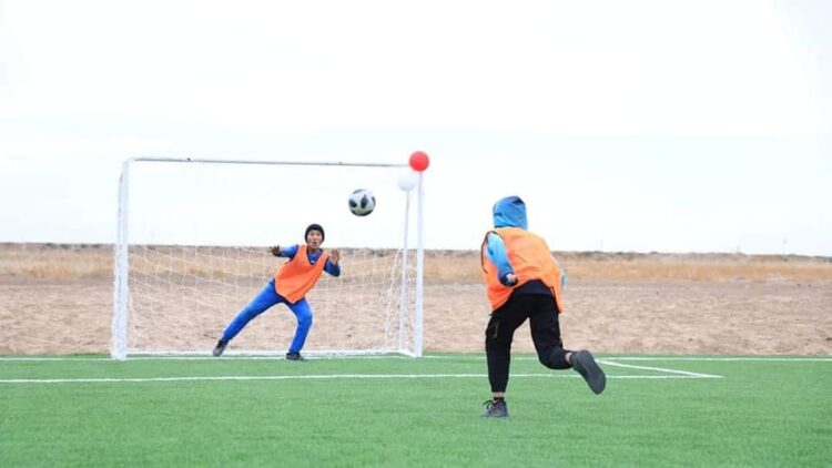 ПРЕДПРИНИМАТЕЛЬ ИЗ АРЫСИ ПОСТРОИЛ СПОРТПЛОЩАДКУ