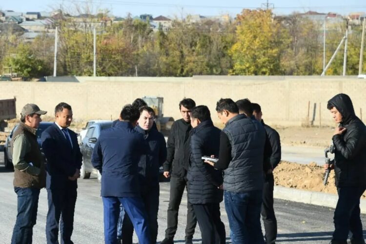 ШАҺАР БАСШЫСЫ ОҢТҮСТІК АЙНАЛМА ЖОЛЫНЫҢ ҚҰРЫЛЫС ЖҰМЫСТАРЫ БАРЫСЫН ТЕКСЕРДІ