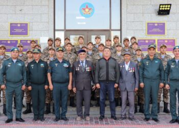 Болашақ десантшылар Шымкенттен әскерге аттанды