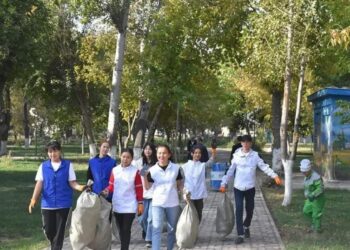 Түркістанда «Қоқыссыз таза табиғат» акциясы аясында сенбілік өтті