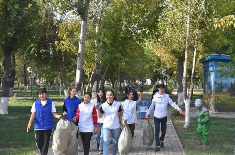 Түркістанда «Қоқыссыз таза табиғат» акциясы аясында сенбілік өтті