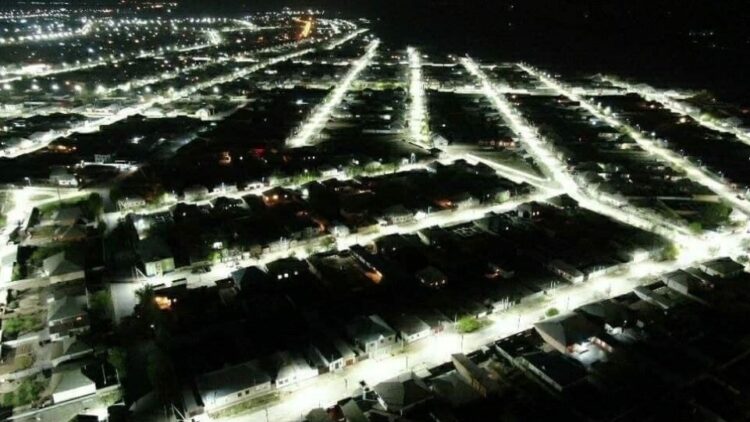 Түркістан көшелерін жарықтандыру жұмыстары жалғасып жатыр