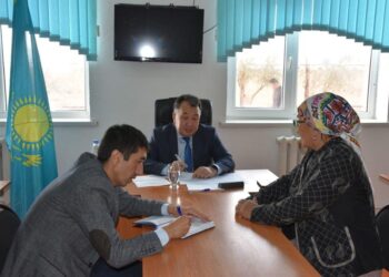 СОЗАҚ: ШУ, ТАСТЫ АУЫЛ ОКРУГ ТҰРҒЫНДАРЫМЕН КЕЗЕКТІ КЕЗДЕСУ ӨТТІ