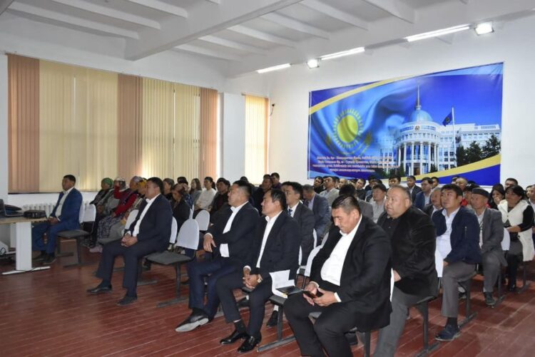 САУРАН АУДАНЫНЫҢ ӘКІМІ ШОРНАҚ АУЫЛДЫҚ ОКРУГІ ТҰРҒЫНДАРЫМЕН КЕЗДЕСТІ