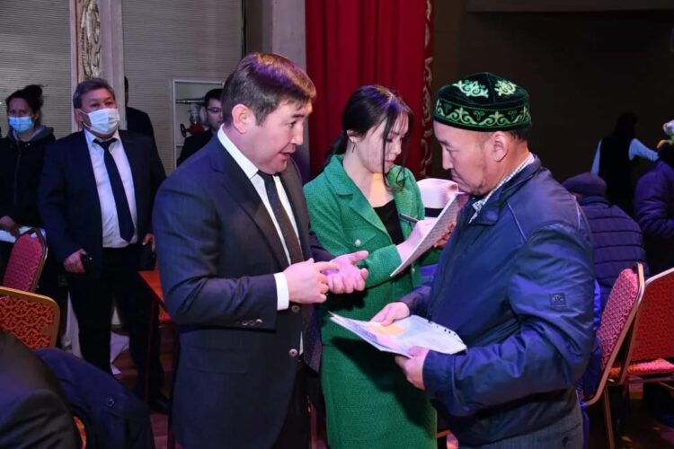 ҚАЛА БАСШЫСЫ КЕЗЕКТІ БІРЫҢҒАЙ ҚАБЫЛДАУЫН ӨТКІЗДІ