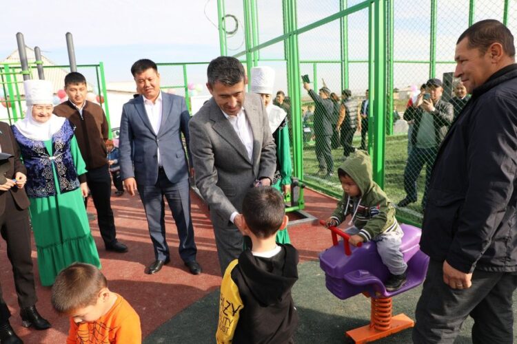 ТҮРКІСТАН: САРЫАҒАШТА ТАҒЫ БІР СПОРТ АЛАҢШАСЫ ПАЙДАЛАНУҒА БЕРІЛДІ