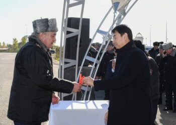 ТҮРКІСТАНДЫҚ ПОЛИЦЕЙЛЕРГЕ 250-ДЕН АСТАМ ЖАҢА ҚЫЗМЕТТІК КӨЛІК БЕРІЛДІ