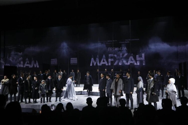 ТҮРКІСТАНДА «МАҒЖАН» СПЕТАКЛІНІҢ ПРЕМЬЕРАСЫ ӨТТІ