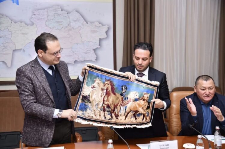 ШАҺАР БАСШЫСЫ ШЕТЕЛДІК ИНВЕСТОРДЫ ҚАБЫЛДАДЫ