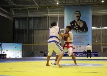 ТҮРКІСТАНДА ҚАЖЫМҰҚАН МҰҢАЙТПАСОВТЫҢ ЖҮЛДЕСІНЕ АРНАЛҒАН «АЗИЯ КУБОГЫ» ДОДАСЫ БАСТАЛДЫ