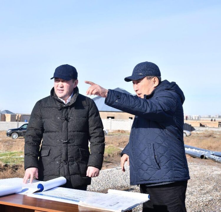 “НҰРТАС” МӨЛТЕК АУДАНЫНДАҒЫ СУ ЖИНАҚТАҒЫШ ИМАРАТ ҚҰРЫЛЫСЫ АЯҚТАЛУҒА ЖАҚЫН