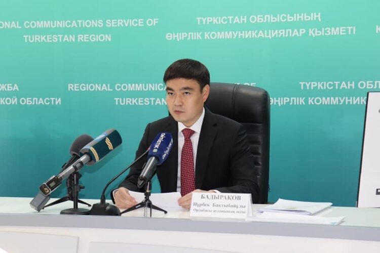 ТҮРКІСТАН: ОРДАБАСЫ АУДАНЫНДА 9 ЕЛДІМЕКЕН ГАЗБЕН ҚАМТЫЛҒАН