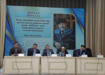 ТҮРКІСТАН: ТҮЛКІБАСТА ШЕРХАН МҰРТАЗАНЫҢ 90 ЖЫЛДЫҒЫ АТАЛЫП ӨТТІ