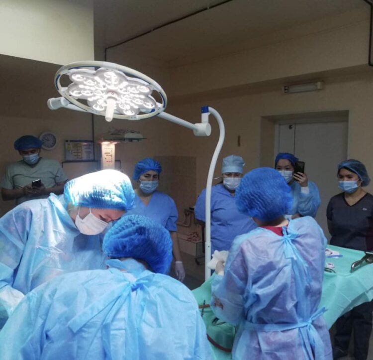 ТҮРКІСТАН: АКУШЕР-ГИНЕКОЛОГ ДӘРІГЕРЛЕР БІЛІКТІЛІКТЕРІН АРТТЫРДЫ