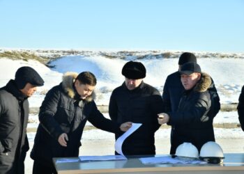 ҚАЛА ӘКІМІ «БАЯН СҰЛУ» ТҰРҒЫН ҮЙ НЫСАНЫНЫҢ ҚҰРЫЛЫС ЖҰМЫСЫМЕН ТАНЫСТЫ