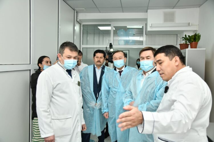 ШЫМКЕНТТЕГІ №12 ҚАЛАЛЫҚ ЕМХАНАНЫҢ ЖАҢА КОРПУСЫ ПАЙДАЛАНУҒА БЕРІЛДІ