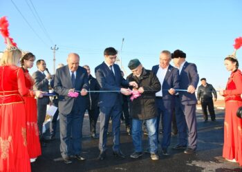 ORDABASY: АҚҚОЙЛЫ АУЫЛЫНА АУЫЗ СУ БЕРІЛДІ