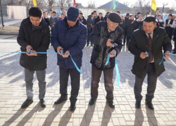 ТҮРКІСТАН: БӘЙДІБЕКТЕ  100 ОРЫНДЫҚ МЕКТЕП ПАЙДАЛАНУҒА БЕРІЛДІ