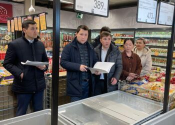 ТҮРКІСТАНДА АЗЫҚ-ТҮЛІК БАҒАСЫНА МОНИТОРИНГ ЖҮРГІЗІЛДІ