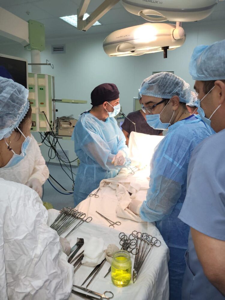 ТҮРКІСТАН: БАЛАЛАРҒА КҮРДЕЛІ ОТАЛАР СӘТТІ ЖАСАЛДЫ