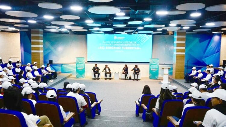 ТҮРКІСТАН: «BIZ BIRGEMIZ TURKISTAN» ЖОБАСЫ ӨТТІ