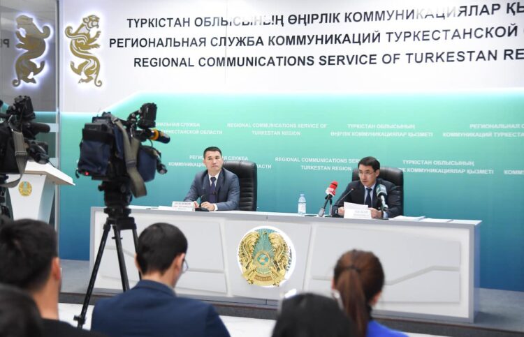 ТҮРКІСТАН ОБЛЫСЫНДА 712 ЕЛДІ МЕКЕН АУЫЗ СУМЕН ҚАМТЫЛҒАН