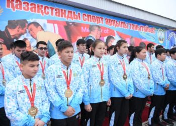 ТҮРКІСТАН ОБЛЫСЫНЫҢ БІР АУДАНЫНАН 274 ЧЕМПИОН ШЫҚТЫ