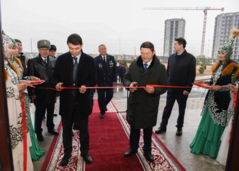 ТҮРКІСТАН ОБЛЫСЫ ПРОКУРАТУРАСЫНЫҢ ЖАҢА ҒИМАРАТЫ АШЫЛДЫ