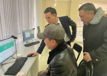 Түркістан облысында алғашқы шетелдік көлік 2 сағат ішінде   тіркелді