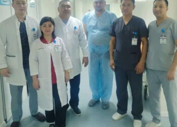 ТҮРКІСТАН: БӘЙДІБЕК АУДАНДЫҚ ОРТАЛЫҚ АУРУХАНАСЫНДА АЛҒАШ РЕТ ИНСУЛЬТКЕ ОТА ЖАСАЛДЫ