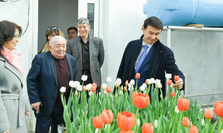 ТҮРКІСТАНДА ОТАНДЫҚ ҒАЛЫМДАР ӨСІРГЕН ҚЫЗҒАЛДАҚТАР ГҮЛДЕДІ