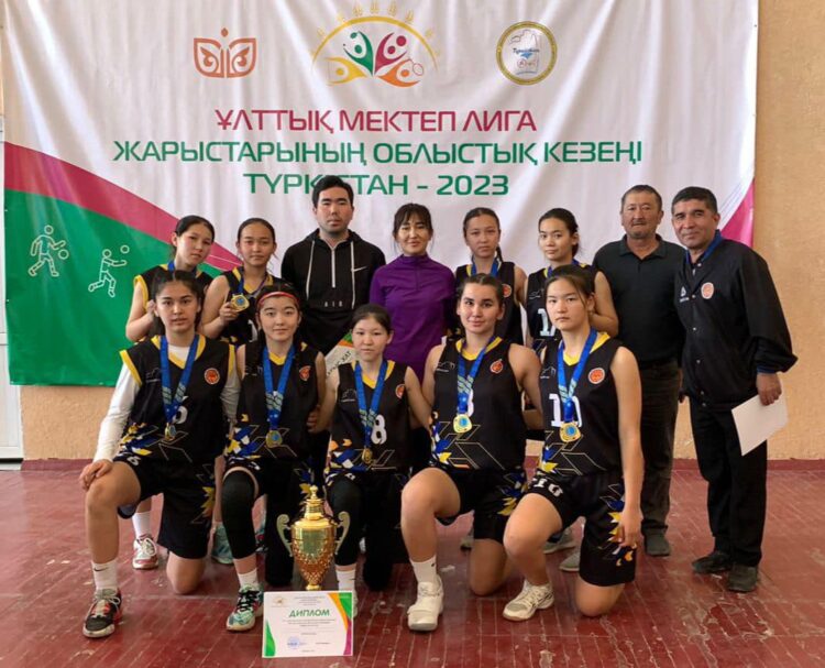 ТҮРКІСТАНДЫҚ ОҚУШЫЛАР ҰЛТТЫҚ МЕКТЕП ЛИГАСЫНЫҢ РЕСПУБЛИКАЛЫҚ КЕЗЕҢІНЕ ЖОЛДАМА АЛДЫ