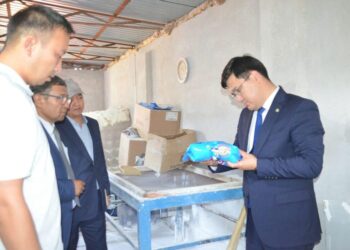 ТҮРКІСТАН: ЖЕТІСАЙЛЫҚ КӘСІПКЕР САБЫН МЕН КІР ЖУҒЫШ ҰНТАҚ ШЫҒАРУДА