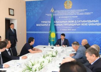 Д.САТЫБАЛДЫ: «МАҚТААРАЛДА МАҚТА ТАЛШЫҒЫН ӨҢДЕЙТІН ЗАУЫТТЫҢ ҚҰРЫЛЫСЫ БАСТАЛДЫ»