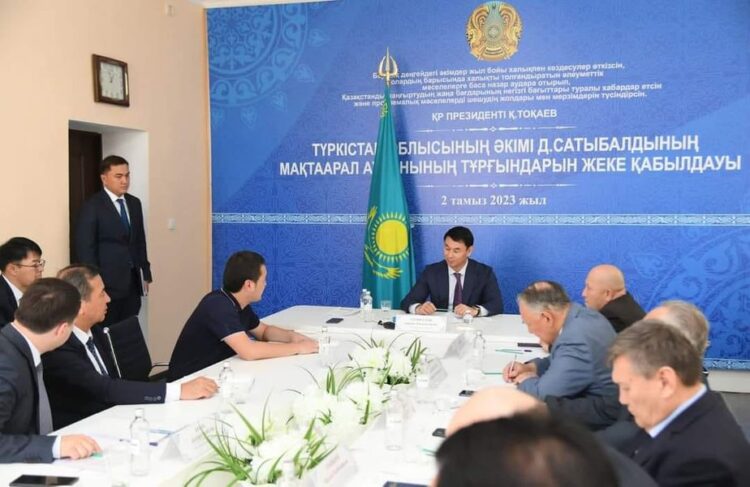 Д.САТЫБАЛДЫ: «МАҚТААРАЛДА МАҚТА ТАЛШЫҒЫН ӨҢДЕЙТІН ЗАУЫТТЫҢ ҚҰРЫЛЫСЫ БАСТАЛДЫ»