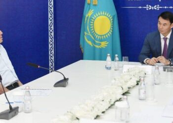 Д.САТЫБАЛДЫ МАҚТА-ТОҚЫМА КЛАСТЕРІН ҚҰРУ БОЙЫНША ИНВЕСТОРЛАРМЕН КЕЗДЕСТІ