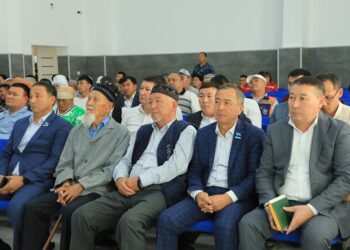 АРЫС ҚАЛАСЫНЫҢ ӘКІМІ Г.ҚҰРМАНБЕКОВА АҚДАЛА ЖҰРТШЫЛЫҒЫМЕН КЕЗДЕСТІ