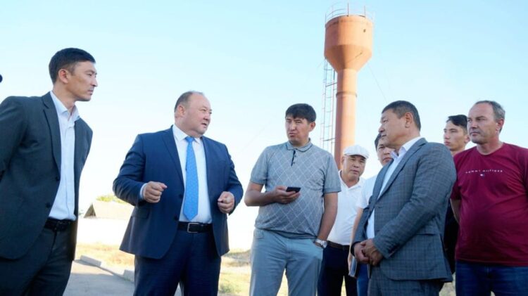 КЕЛЕС АУДАНЫНДАҒЫ АУЫЗ СУ МӘСЕЛЕСІ ТАЛҚЫЛАНДЫ