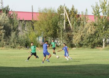 МАҚТААРАЛ АУДАНЫ ӘКІМІНІҢ КУБОГЫН АТАКЕНТ КЕНТІНІҢ ҚҰРАМАСЫ ИЕЛЕНДІ