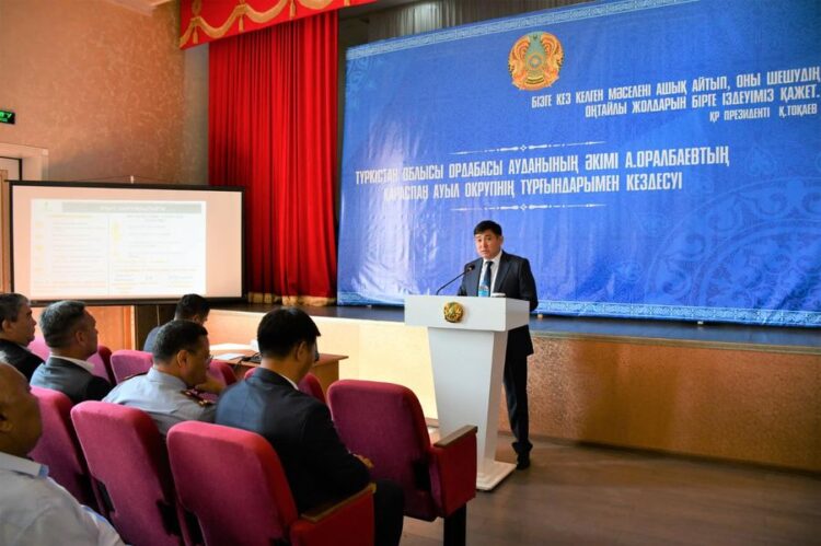 ORDABASY: ШАРУАЛАРДЫ «АУЫЛ АМАНАТЫ» ЖОБАСЫНА ҚАТЫСУҒА ЖҰМЫЛДЫРУ ҚАЖЕТ